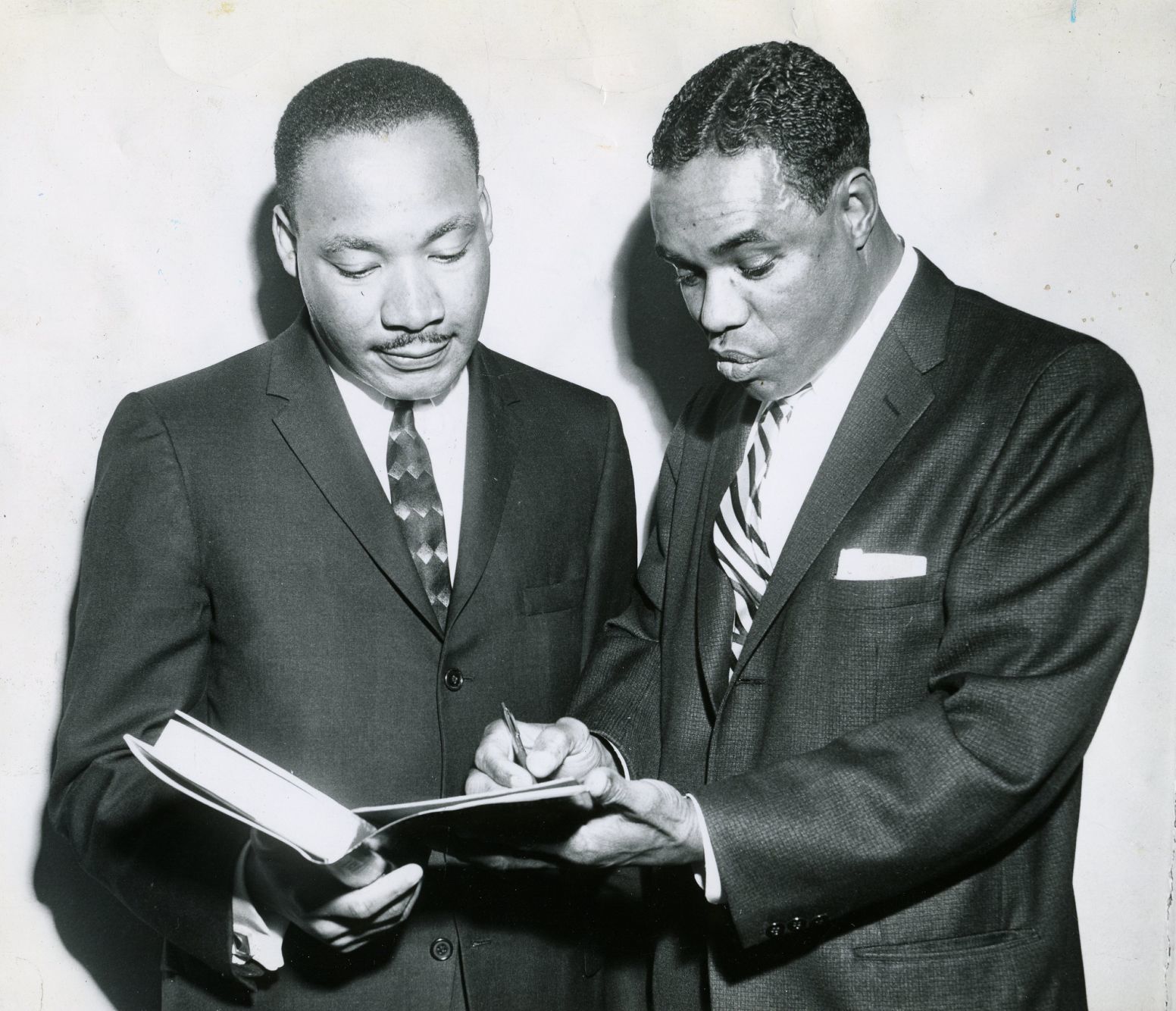 Hilton Hanna and Martin Luther King Jr.
